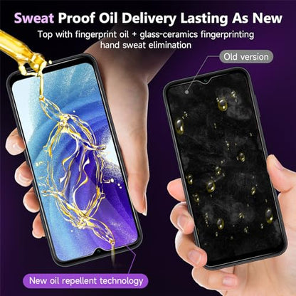 Samsung Galaxy A15 Privacy Screen Protector & Camera Lens Protector - size: Samsung Galaxy A15