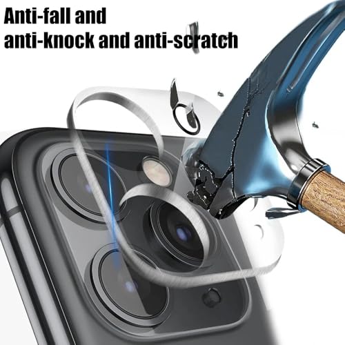 3pcs Clear Anti-scratch Camera Lens Protector for iPhone 16 Pro Max 15 Plus 13 (For iPhone 14)