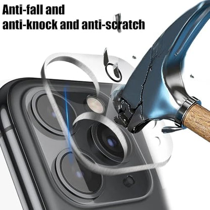 3pcs Clear Anti-scratch Camera Lens Protector for iPhone 16 Pro Max 15 Plus 13 (For iPhone 14)