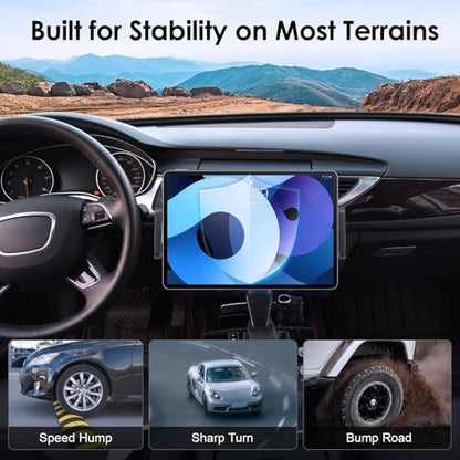 EEEKit 2 in 1 CD Slot Tablet Car Mount, CD Player Car Phone Holder