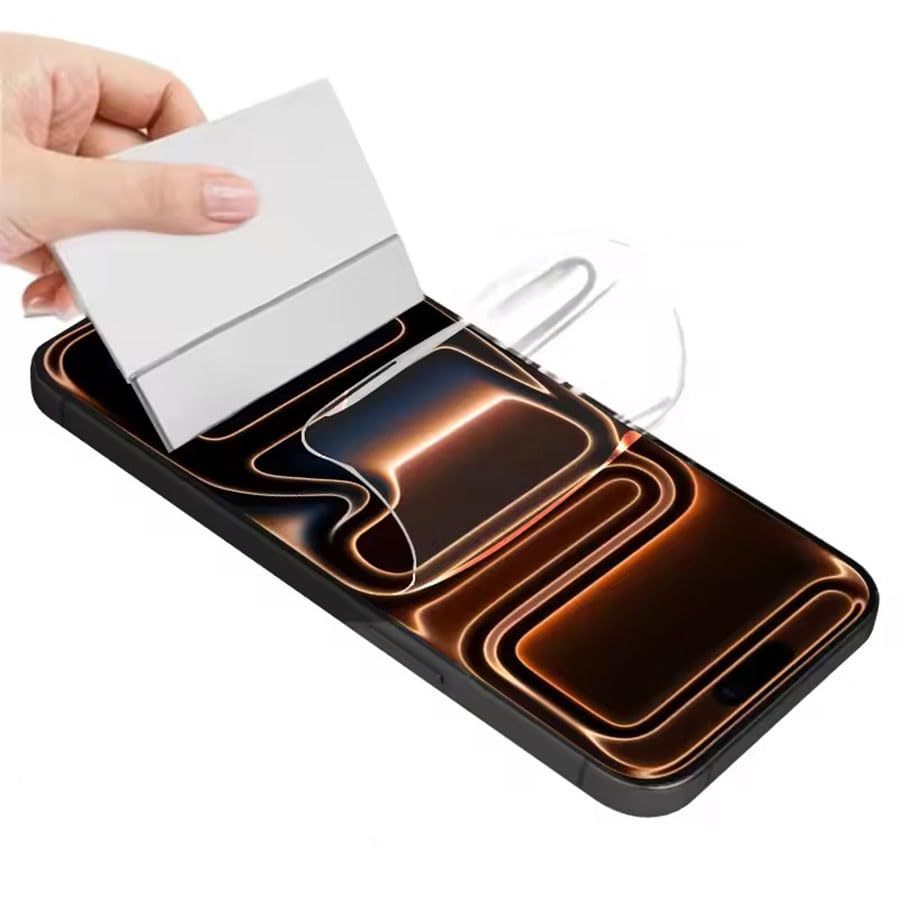 2 Pack Hydrogel Screen Protector for iPhone 17 Pro