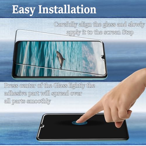 Pokolan Screen Protector for Samsung Galaxy A13 5G Tempered Glass Film - size: Galaxy A13