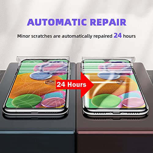3 Pack Screen Protector Compatible for Samsung Galaxy A13 5G/4G 6.5 Inch, HD Clear Flexible Soft TPU Hydrogel Film for Samsung Galaxy A13 - Support Fingerprint Unlock, High Sensitivity - size: Samsung Galaxy A13