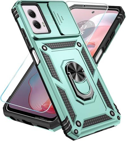 SunStory for Motorola Moto G Power 5G 2024 Case with Kickstand,Green - color: Green