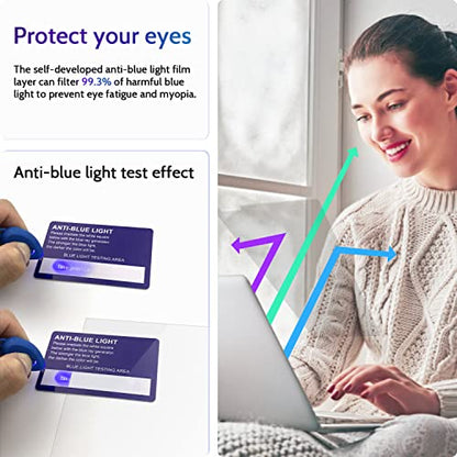 Peslv 3-Pack Anti Blue Light Screen Protector for MacBook Air 15 Inch - size: MacBook Air 15" 2023-2025