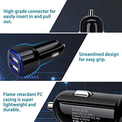 Car Charger Android for Samsung Galaxy J7 Crown/Prime/Pro/Sky Pro/Refine/