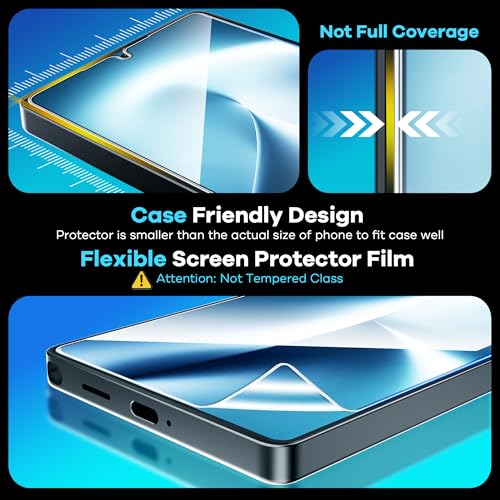 FANGTIAN 4-Pack for Samsung Galaxy S25 Ultra Screen Protector Film [6.9"] - size: S25 Ultra-6.9 Inch