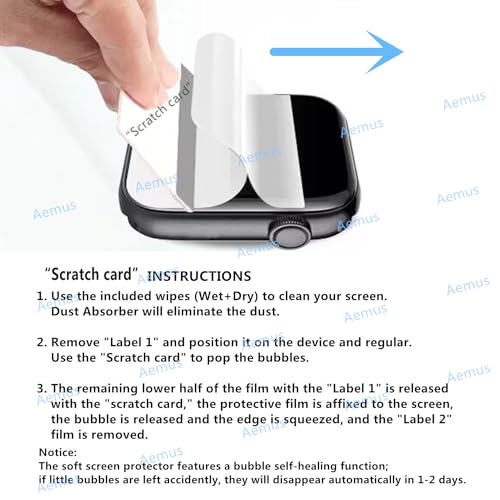 Screen Protector Compatible for Amazfit Active Max Smart Watch 1.5"