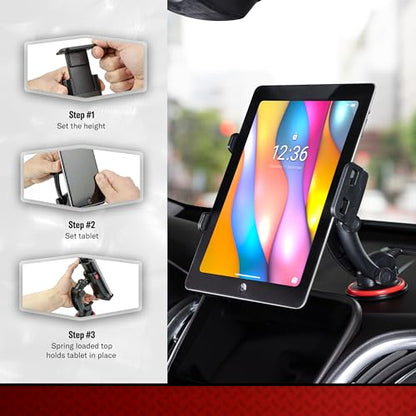 Tuff Tech Super Stick Car Phone Mount for Windshield or Dashboard