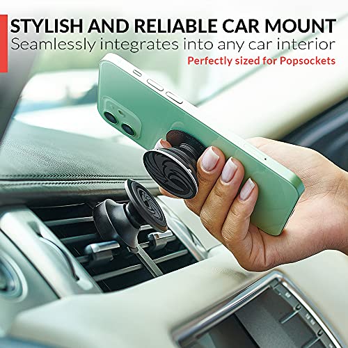 New 2026 Magnetic Cell Phone Holder for Car Vent【 All-Metal 】- for Any Smartphone (iPhone, Android, GPS) | Stylish All-Metal One-Hand & One-Sec Phone Mount for Car, +100 to Safeness & Comfort