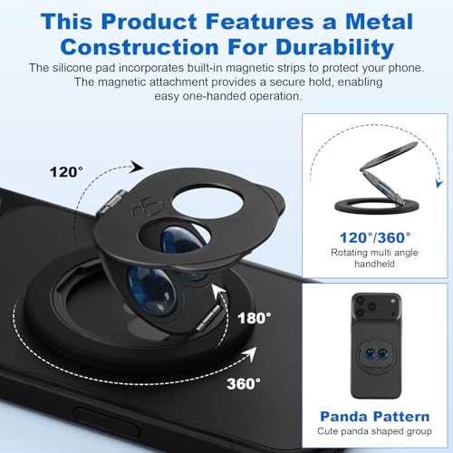 MagSafe Phone Grip, Black - color: Black