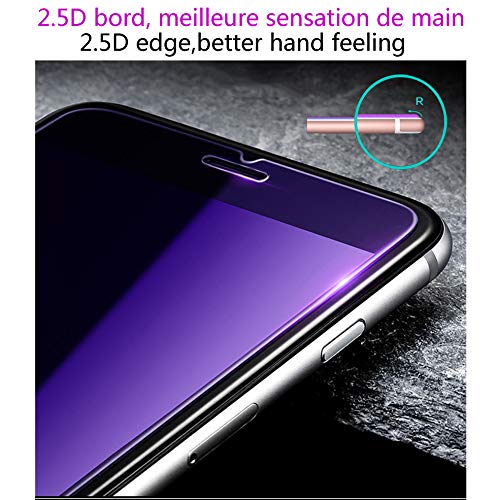Anti Blue Screen Protector for iPhone 12 Pro Max,2.5D Edge 9H Tempered Glass Protective Film for iPhone 12 Pro Max - size: 12 Pro Max
