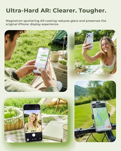 ruwa Screen Protector for iPhone 17, 3-Pack 6.3 Inch Tempered Glass Film | HD Clear, 9H Hardness, Anti-Scratch Protection, Anti-Fingerprint, Case Friendly, Easy Install, Bubble-Free - size: for iPhone 17-6.3 Inch