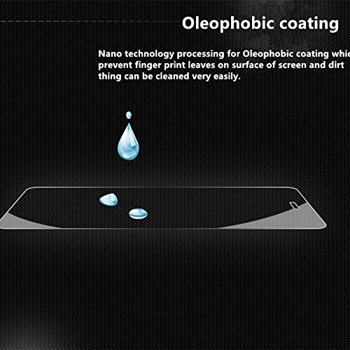 2 Pack Screen Protector for BLU J9L | (6 Inch) High Definition Tempered Glass 9H Hardness Anti-Scratch Bubble-Free and Case Friendly