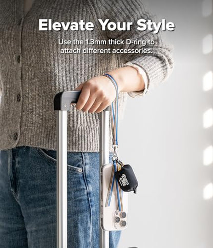 Ringke Phone Grip [D Ring Hand Hook Band Strap Stripe] - color: Stripe