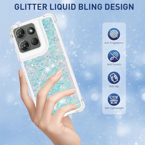 for Moto G 2025/2026 Case, Moto G Play 2026 Phone Case, Light Blue - color: Light Blue