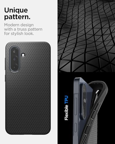 Spigen Liquid Air Designed for Galaxy A36 5G Case (2025) [Military-Grade Protection] - Matte Black - size: Galaxy A36 5G