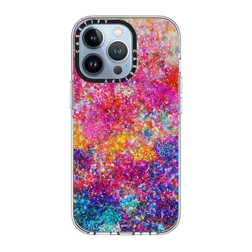 CASETiFY for iPhone 13 Pro Case - Impact Clear Compatible with MagSafe | Not Yellowing | 6.6 ft. 3x Military Grade Drop Protection | And We Danced Our Way Home by Ingrid Ching | Clear - color: And We Danced Our Way Home, size: Iphone 13 Pro (6.1")