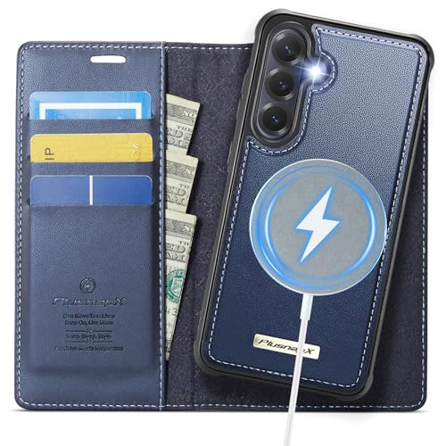for Samsung Galaxy S26 5G 2in1 Detachable Wallet Case, Deep Blue - color: (Detachable 2 in 1)-Deep Blue, size: Galaxy S26