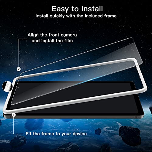 JETech Screen Protector for Samsung Galaxy Tab S6 Lite 10.4", 2-Pack - size: TabS6Lite