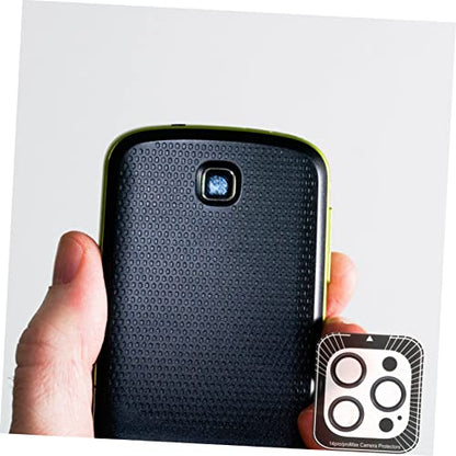Camera Lens Protector Tempered Film for Scratch Resistant Dark Purple Protective Cover High Transparency Dust Film Compatible with Phone Cases