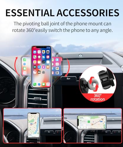 Car Phone Mount for 2015-2018 Ford F-150 Accessories, Magsafe Magnetic Clip - size: for 2015 2016 2017 2018 Ford F-150