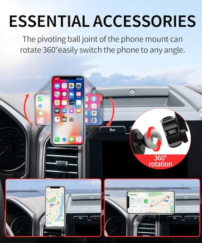 Car Phone Mount for 2015-2018 Ford F-150 Accessories, Magsafe Magnetic Clip - size: for 2015 2016 2017 2018 Ford F-150