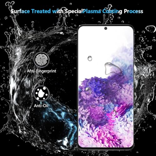 2+2 Pack Tempered Glass for Samsung Galaxy S20 Plus Screen Protector with Camera Lens Protector, 9H Hardness, HD Clear Film, Case Friendly, Screen Protector for Samsung Galaxy S20 Plus - size: for Galaxy S20 Plus