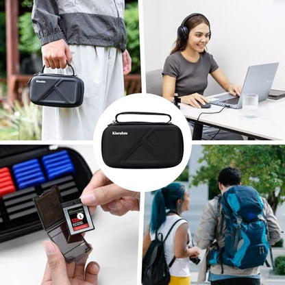 EVA PU Memory Card Holder with Individual 20 SD & 12 XQD/CFB Cards Cases - size: for 12 XQD & 20 SD