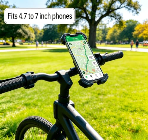 Bike Phone Holder Mount Motorcycle Bicycle Phone Holder Cell Phone Holder