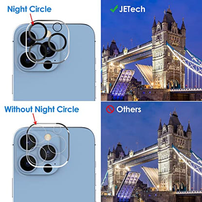 JETech Camera Lens Protector for iPhone 13 Pro Max/13 Pro, 3-Pack - size: iPhone 13 Pro/13 Pro Max