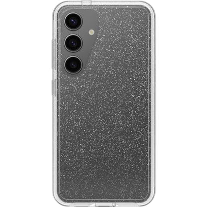 OtterBox Samsung Galaxy S24 Symmetry Series Clear Case - Stardust (Clear/Glitter), Ultra-Sleek, Wireless Charging Compatible, Raised Edges Protect Camera & Screen - color: Clear/Glitter, style: Samsung Galaxy S24