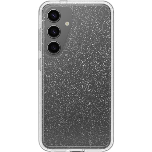 OtterBox Samsung Galaxy S24 Symmetry Series Clear Case - Stardust (Clear/Glitter), Ultra-Sleek, Wireless Charging Compatible, Raised Edges Protect Camera & Screen - color: Clear/Glitter, style: Samsung Galaxy S24