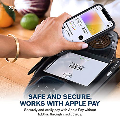 VENA vCommute for iPhone 12 Pro Max Wallet Case, Black - color: Black, size: iPhone 12 Pro Max