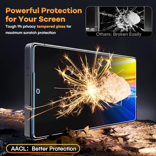 AACL 3-Pack for Samsung Galaxy S25 Ultra Privacy Screen Protector [6.9"]