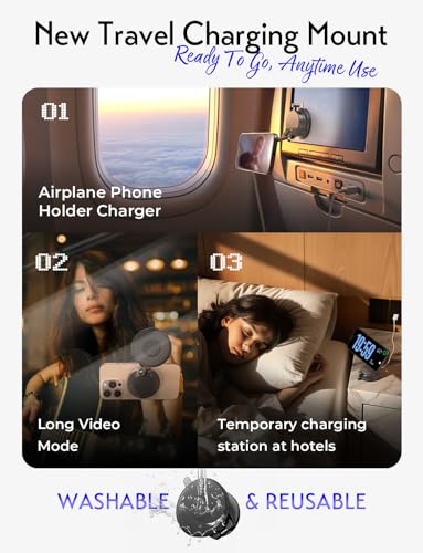 LISEN for Qi2 25W MagSafe Car Mount Charger for iPhone 18 Pro Max MagSafe Car Charger, Fast Wireless Charging Car Charger iPhone 18, Suction Phone Mount, for iPhone 18 Car Charger with 54W Adapter - color: Black