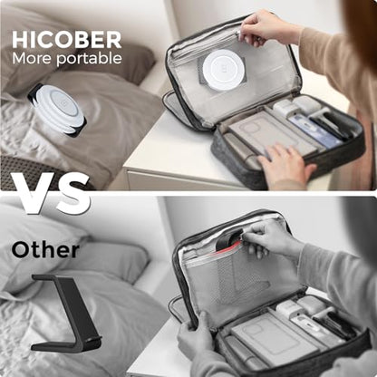 HICOBER 3IN1 Wireless Charging Station for iPhone,Watch,AirPods,Black&White - color: Black&White