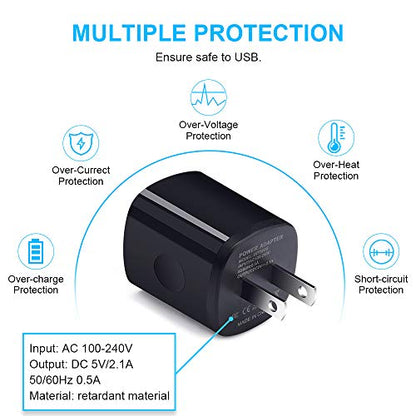 Fast Charging Charger Cable for Samsung Galaxy A17 A11 A01 A21 A51 A71 A16 - color: Black