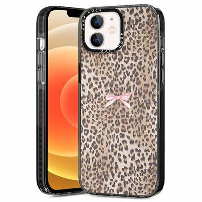 2 Pack Cute Cheetah Print Phone Case for iPhone 11 Pink Bow Case 6.1", Clear Coquette Fashion Luxury Leopard Pattern Design Girls Women Funda Shockproof Soft TPU Protection Cover - color: Cheetah Print 04, size: iPhone 11
