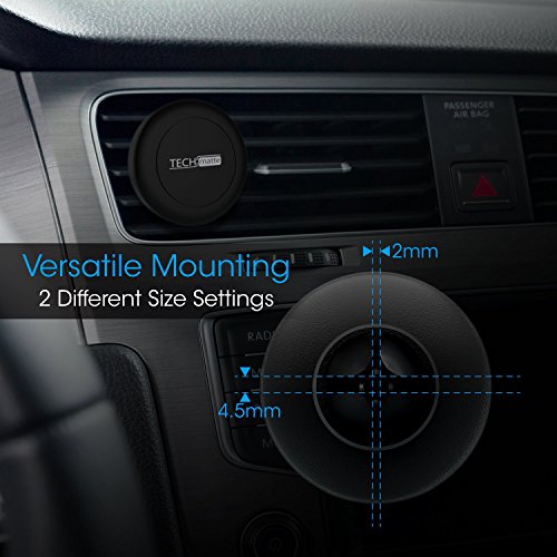 TechMatte Car Mount, MagGrip Air Vent Magnetic Universal Car Mount Holder