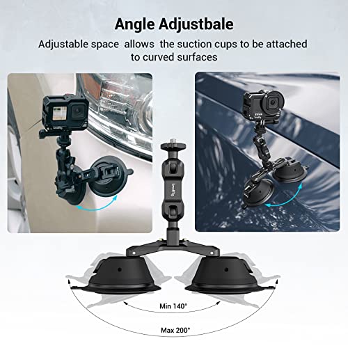 SmallRig Camera Suction Cup Mount for GoPro/for DJI/Action Cameras - 3566