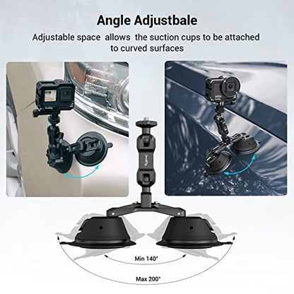 SmallRig Camera Suction Cup Mount for GoPro/for DJI/Action Cameras - 3566