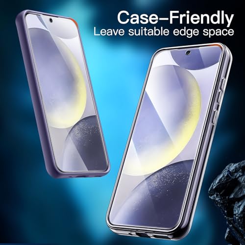 JETech Screen Protector for Galaxy S24 Plus, 2+2 Pack - size: Galaxy S24 Plus