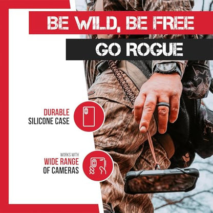 Rogue Fishing Co. The Protector Phone Tether - Phone Leash - color: Hi-vis Orange