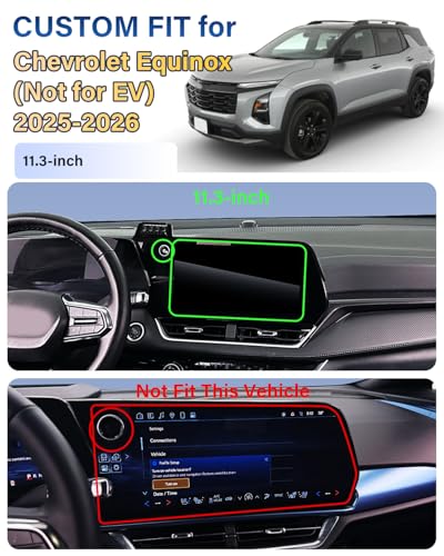 SKYLOTEC Magnetic Phone Holder for Chevrolet Chevy Equinox 2025 2026 - color: Magnetic, size: Equinox 2025-2026 (11.3 inch screen)