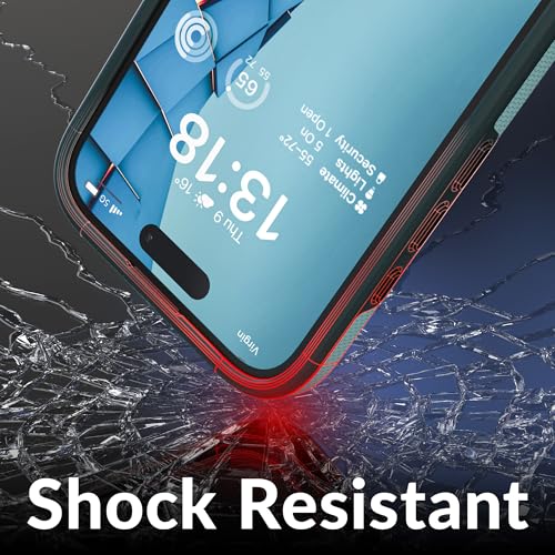 Crave Dual Guard Compatible with iPhone 16 Case, Compatible with MagSafe Shockproof Protection Dual Layer Case for Apple iPhone 16 (6.1") - Aqua - color: Aqua