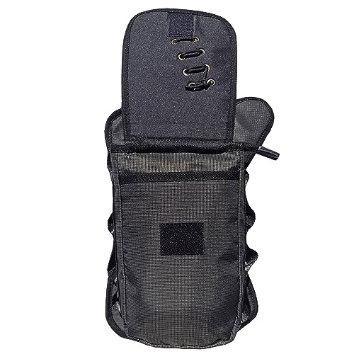 Thigh Pack, Larswon Leg Bag Thigh Pouch Bag Tactical Waist Bag Motorcycle Bag Waterproof - color: D- Gray