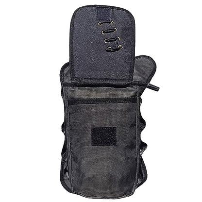 Thigh Pack, Larswon Leg Bag Thigh Pouch Bag Tactical Waist Bag Motorcycle Bag Waterproof - color: D- Gray