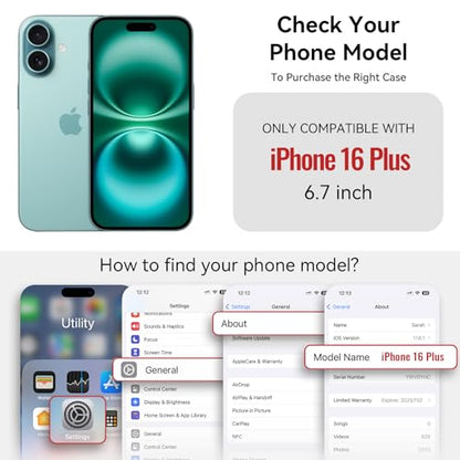 for iPhone 16 Plus - Phone Case Wallet Magnetic Detach, Turquoise - color: Turquoise, size: iPhone 16 Plus