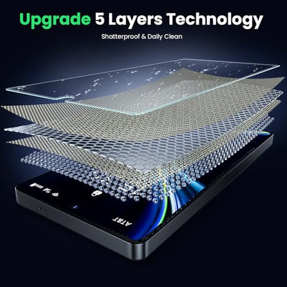 WSKEN for Samsung Galaxy S25 Ultra Screen Protector - Case Friendly - color: Clear
